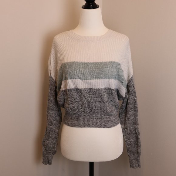 π΄3 for $20π΄ Cropped Knitted Sweatshirt - Picture 2 of 11